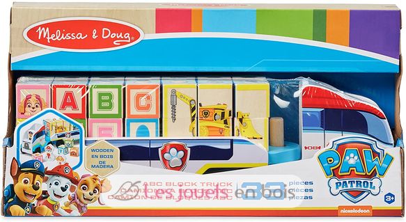 PAW Patrol Camion Alfabeto in legno MD-33272 Melissa & Doug 8