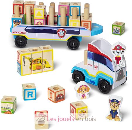 PAW Patrol Camion Alfabeto in legno MD-33272 Melissa & Doug 2