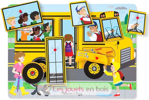 Puzzle sonoro - Scuolabus MD-10739 Melissa & Doug 3