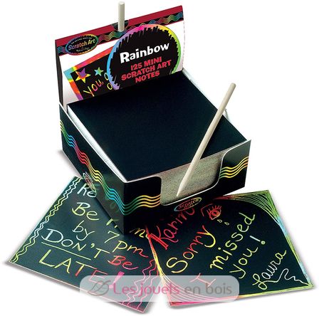 Scratch Art® Rainbow Mini Notes Box MD-15945 Melissa & Doug 1