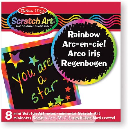 Scratch Art® Rainbow Mini Notes Box MD-15945 Melissa & Doug 2