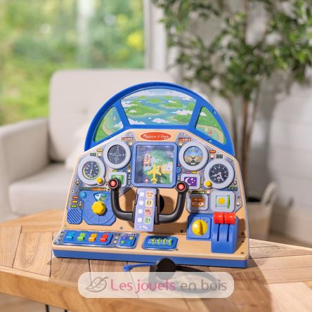 Painel de bordo de avião interativo MD6073588 Melissa & Doug 2