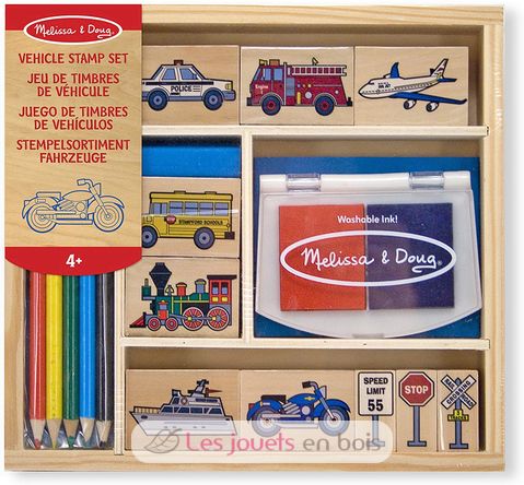 Timbri dei veicoli M&D12409-3937 Melissa & Doug 1