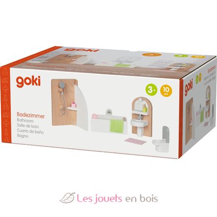 Mobili per bambole in miniatura, bagno GK51492 Goki 2
