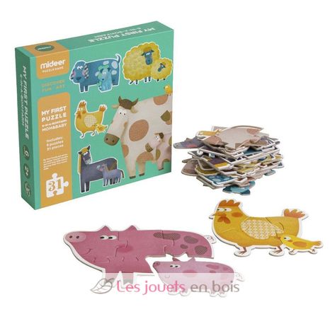 Il mio primo puzzle Mamma e bambino MD3012 Mideer 2