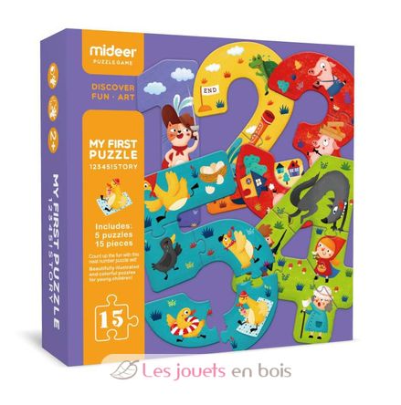 Il mio primo puzzle racconti per bambini MD3030 Mideer 1