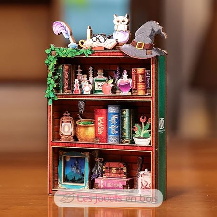 Mini Book Nook La libreria magica T-CT100 Cartartem 2