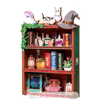 Mini Book Nook La libreria magica T-CT100 Cartartem 1