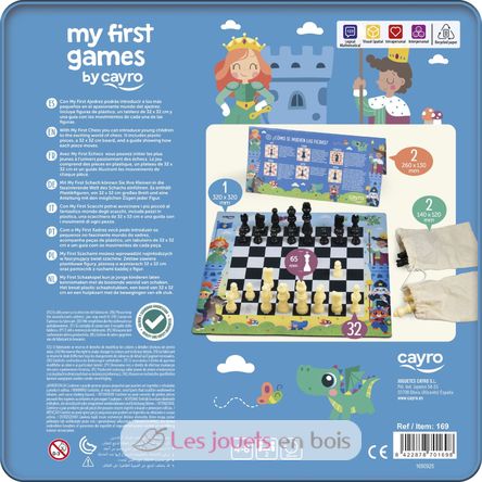 Il mio primo gioco di scacchi CA169 Cayro 6