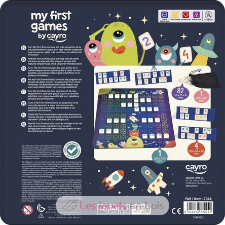 Il mio primo gioco di Rummy CA7044 Cayro 4