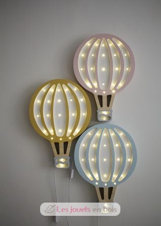 Luce notturna con palloncini color senape LL027-398 Little Lights 6