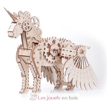 Unicorno modello meccanico S GI-PWLIS Mr Playwood 1