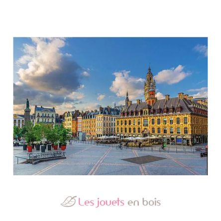 Puzzle La Grand Place di Lilla 1000 pezzi NA12001880 Nathan 1