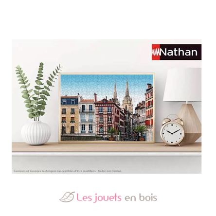 Puzzle Città di Bayonne 500 pezzi NA12001873 Nathan 4