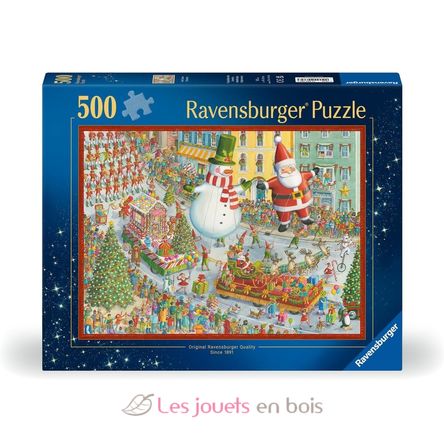 Puzzle Arriva il Natale 500 pezzi RAV12000382 Ravensburger 4