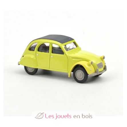 Citroën 2CV 1978 giallo in miniatura NO-AMC0191027-JAUNE Norev 4