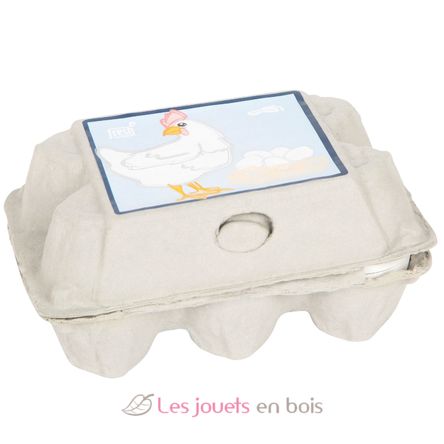 Scatola da 6 uova in legno LE12844 Small Foot company 6