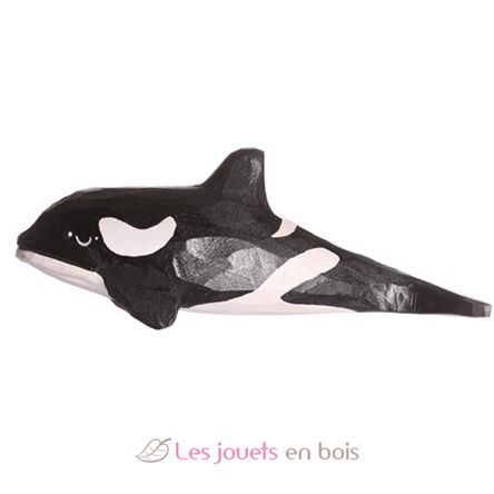 Figurina Orca in legno WU-40800 Wudimals 1