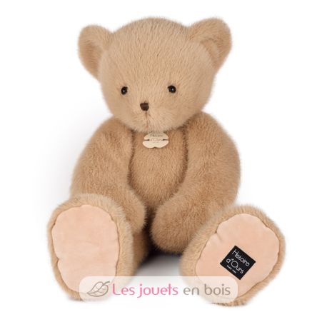 Orsetto di peluche miele mandorla 60 cm HO3390 Histoire d'Ours 1