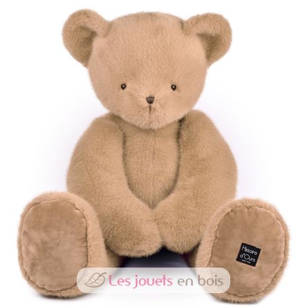 Orsetto di peluche miele mandorla 80 cm HO3394 Histoire d'Ours 1