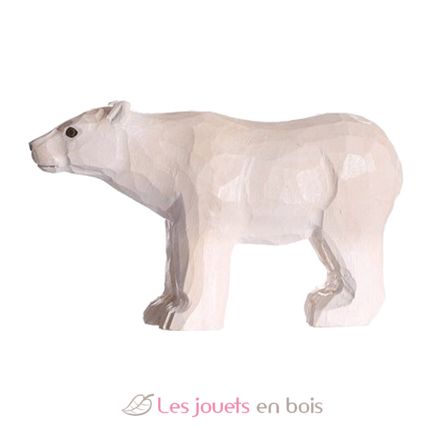 Figurina orso polare in legno WU-40802 Wudimals 1