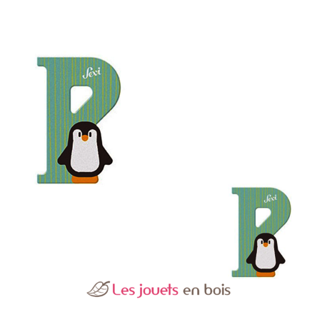 Lettre P - Pingouin SE-83016 Sevi 1