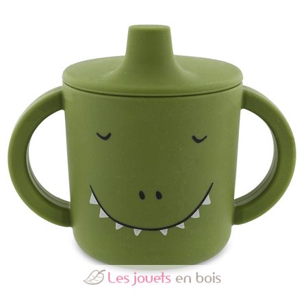 Tazza con beccuccio in silicone Mr Dino TX-96-420 Trixie 1