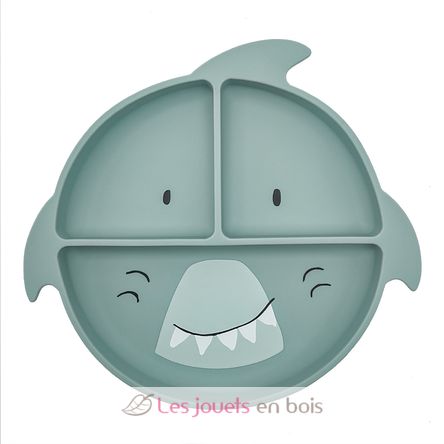 Piatto diviso in silicone Mr Shark TX-96-457 Trixie 1