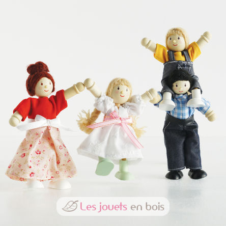La mia famiglia di 4 bambole LTV-P053 Le Toy Van 3