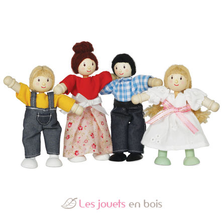 La mia famiglia di 4 bambole LTV-P053 Le Toy Van 1