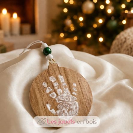 Decorazione natalizia in legno con impronta PA2700 Vintiun 3