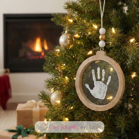 Decorazione natalizia trasparente con impronta PA2710 Vintiun 4