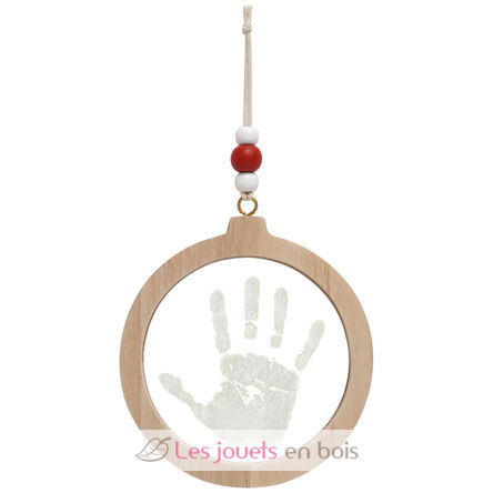 Decorazione natalizia trasparente con impronta PA2710 Vintiun 6