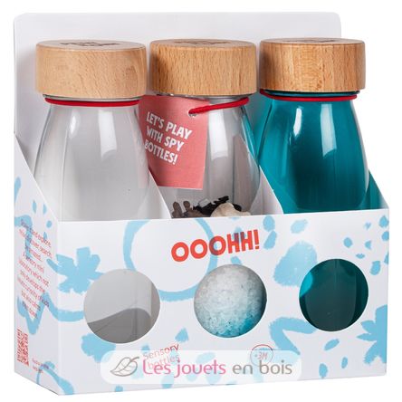 3 bottiglie sensoriali Ice PB85772 Petit Boum 2