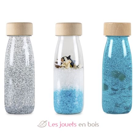 3 bottiglie sensoriali Ice PB85772 Petit Boum 1