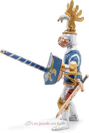 Figurina del cavaliere blu fleur de lys PA39788 Papo 3