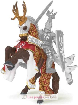 Figurina con stemma del cervo del maestro d'armi PA39912-2870 Papo 4