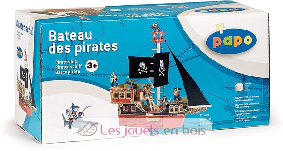 Bateau Pirata Barba Nera PA9079-856 Papo 3