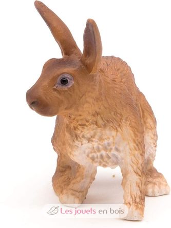 Figurina di coniglio marrone PA51049-2944 Papo 4