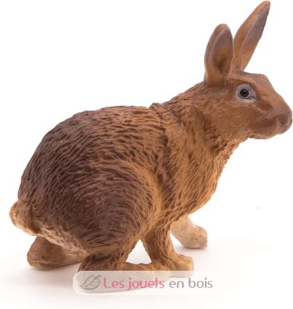 Figurina di coniglio marrone PA51049-2944 Papo 3
