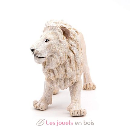 Figurina del leone bianco PA50074-2913 Papo 3