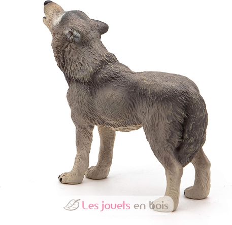 Figurina del lupo che ulula PA50171-4758 Papo 2