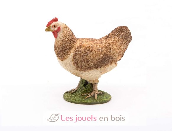 Figurina di gallina PA51159-3620 Papo 4