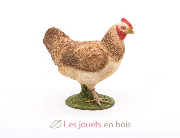 Figurina di gallina PA51159-3620 Papo 1