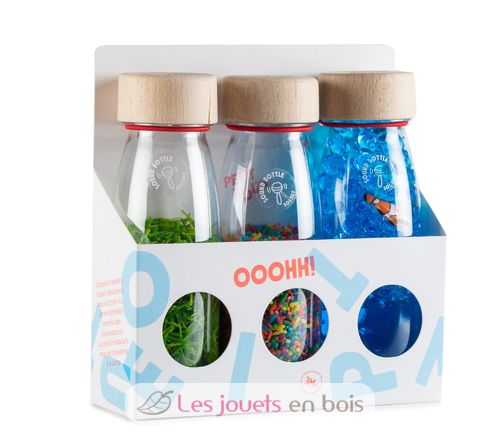 3 Bottiglie eco-sensoriali PB47650 Petit Boum 2