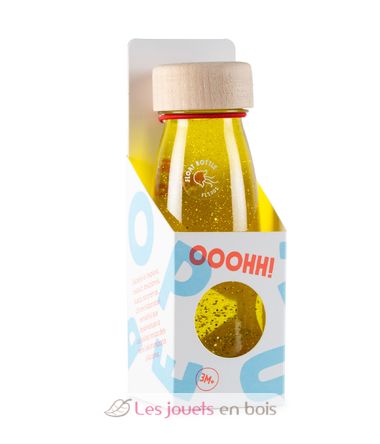 Bottiglia galleggiante gialla PB47637 Petit Boum 3