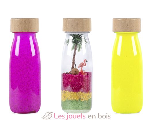 3 Bottiglie sensoriali Paradise PB85735 Petit Boum 1