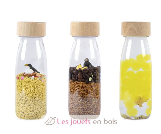 Bottiglie sensoriali tropicali confezione da 3 - Petit Boum
