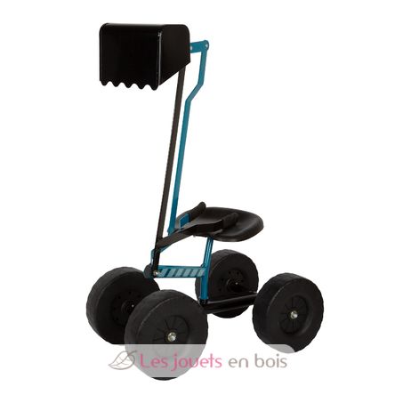 Escavatore con ruote blu LE12798 Small Foot company 3