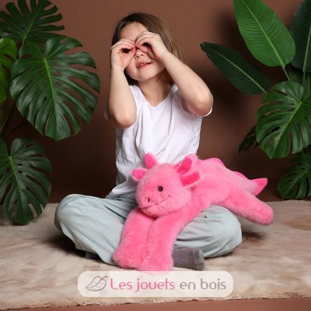 Peluche axolotl rosa con peso 50 cm HO3397 Histoire d'Ours 9